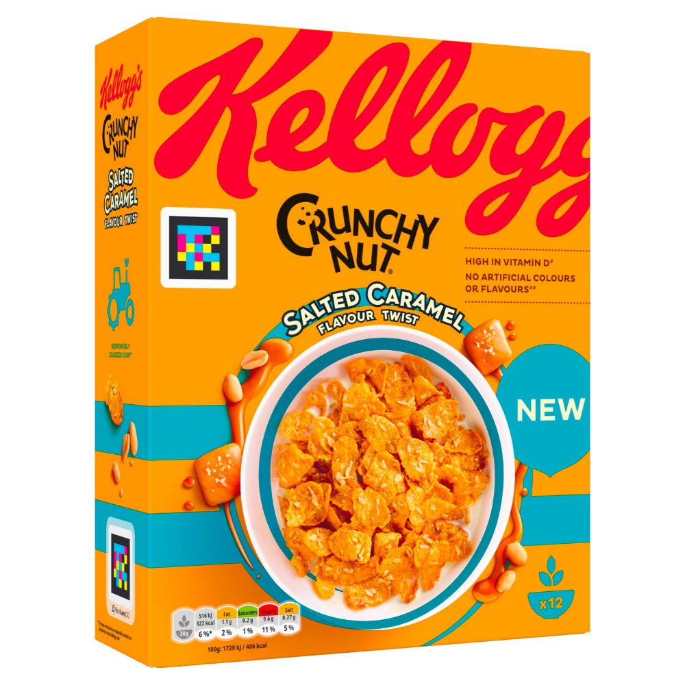 Kellogg s Crunchy Nut Salted Caramel Cereales Con Cacahuetes Y kellogg-s-crunchy-nut-salted-caramel-cereales-con-cacahuetes-y