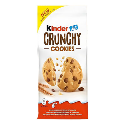 Confezione da 136g di biscotti con gocce di cioccolato Kinder Crunchy Cookie