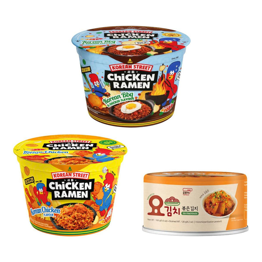 Korean Street y Yopokki Box, 3 productos