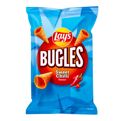 Confezione da 125g di coni di mais piccanti Lay's Bugles Sweet Chili