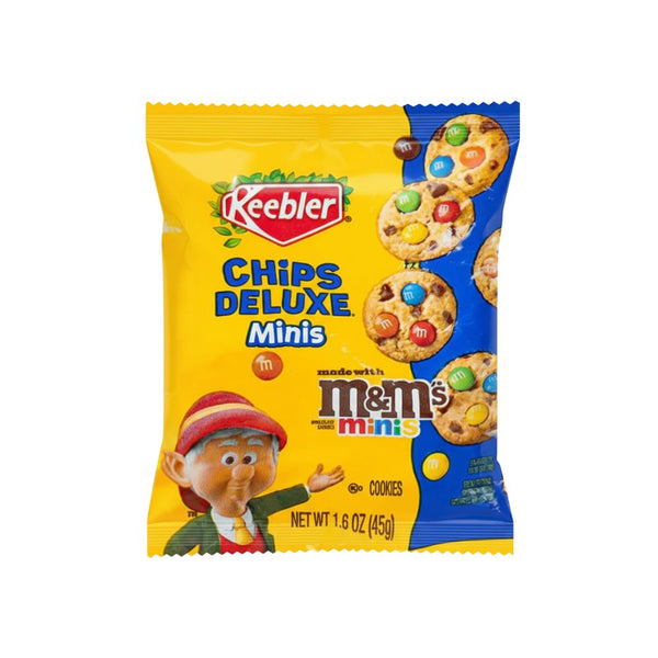Galletas de tamaño bocado M&M's Minis, galletas de chocolate con M&M's de 45g 