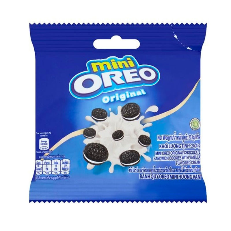 Confezione da 20g di biscotti con crema alla vaniglia Oreo Mini Vanilla