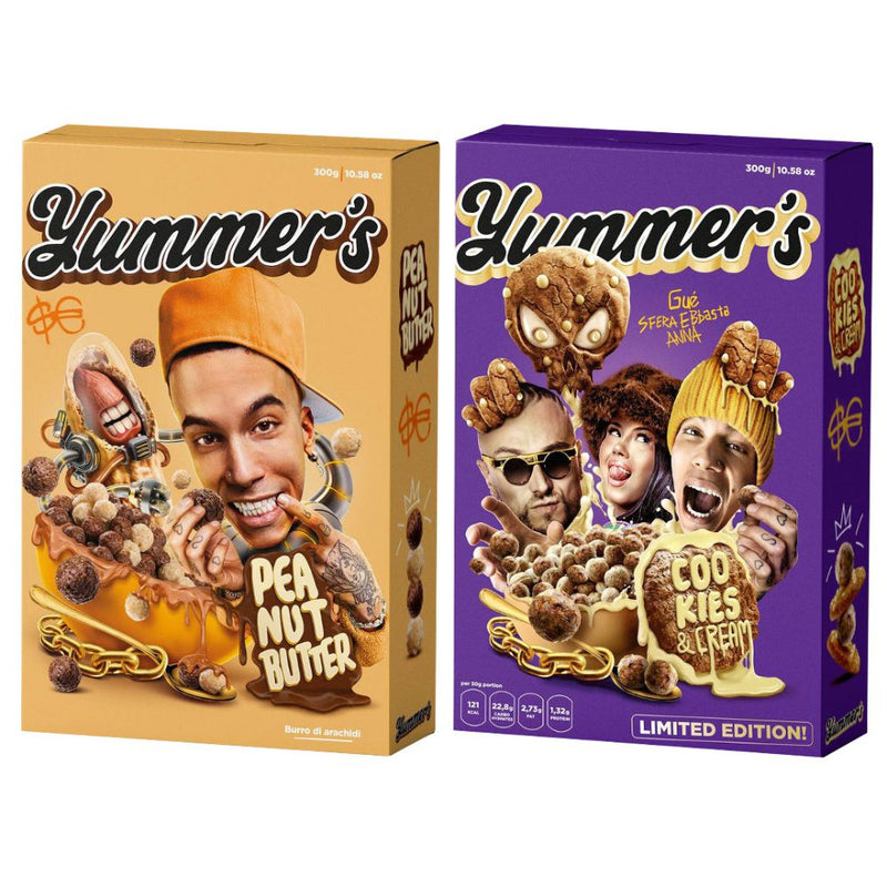 2 confezioni di cereali Yummer&