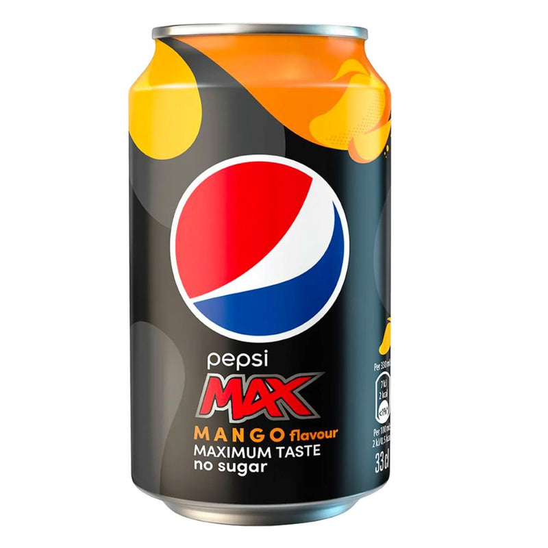 Pepsi Max Mango Bebida De Mango De 330ml American Uncle pepsi-max-mango-bebida-de-mango-de-330ml-american-uncle