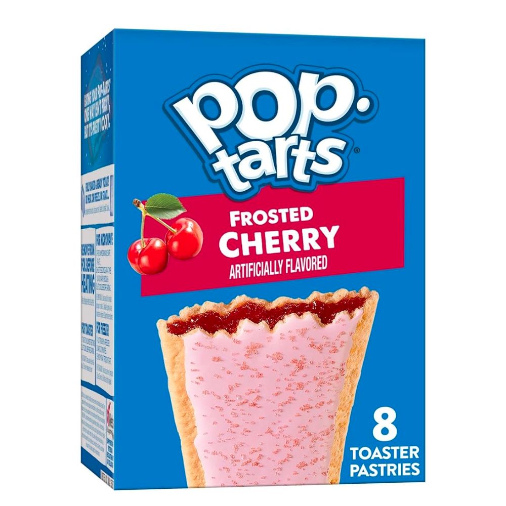 Pop Tarts Frosted Cherry, galletas rellenas de crema de cereza de 384g 