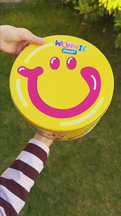 Wunnie bucket frizzy con caramelle frizzanti
