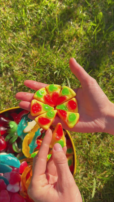 Pizze in Wunnie bucket jelly