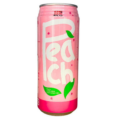 Confezione da 490ml di bevanda alla pesca Rico Peach