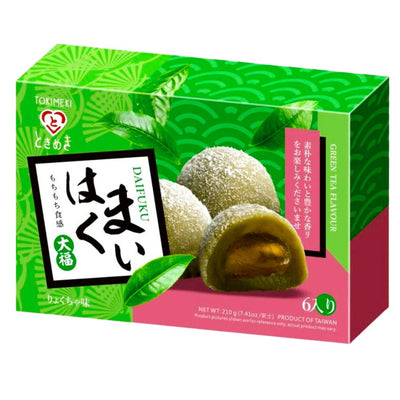 Confezione da 210g di mochi al tè verde Tokimeki Mochi Green Tea