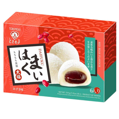 Confezione da 210g di mochi ai fagioli rossi Tokimeki Mochi Red Bean