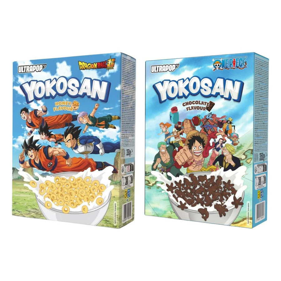 ULTRA POP Kit, 2 cereales de desayuno con sabor a miel y chocolate