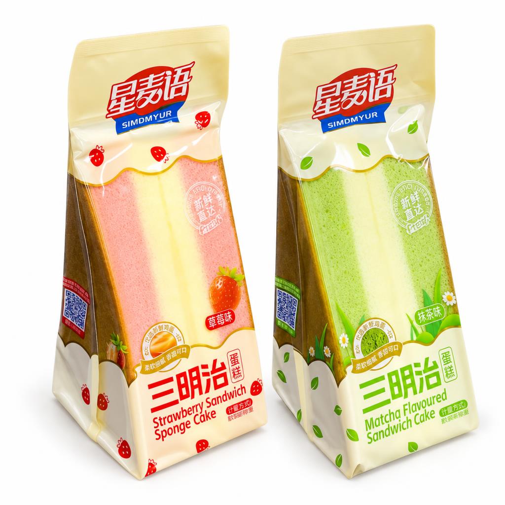 Xing Mai Yu Kit, 2 meriendas sabor fresa y matcha