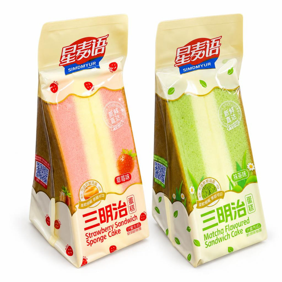Xing Mai Yu Kit, 2 meriendas sabor fresa y matcha