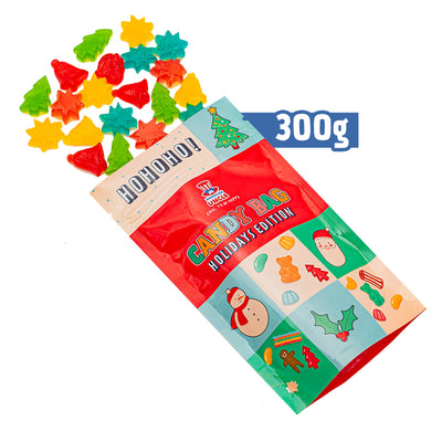 Candy mix Holidays Edition, bolsa de caramelos gomosos de 300g