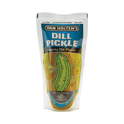 Van Holten's Dill Pickle Hearty Dill Flavor, cetriolo monoporzione all'aneto in sottaceto (2036336787553)