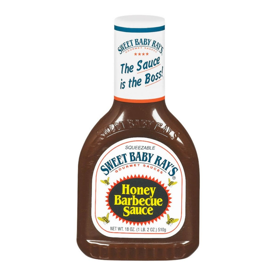 Sweet Baby Ray's Honey Barbecue Sauce, salsa barbecue aromatizzata al miele da 510g (2145660534881)