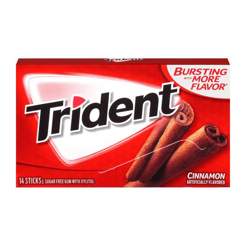 Trident Cinnamon, chewing gum alla cannella da 14 pezzi (1954218180705)