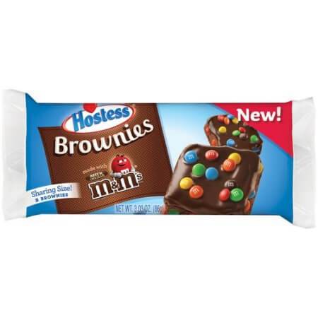 Hostess Brownies M&M&