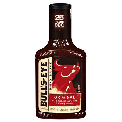 Bull's-Eye B.B.Q Sauce Original, salsa barbecue da 510g (1954221686881)