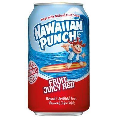 Hawaiian Punch Fruit Juicy Red, bevanda analcolica alla frutta da 355 ml (1954205466721)