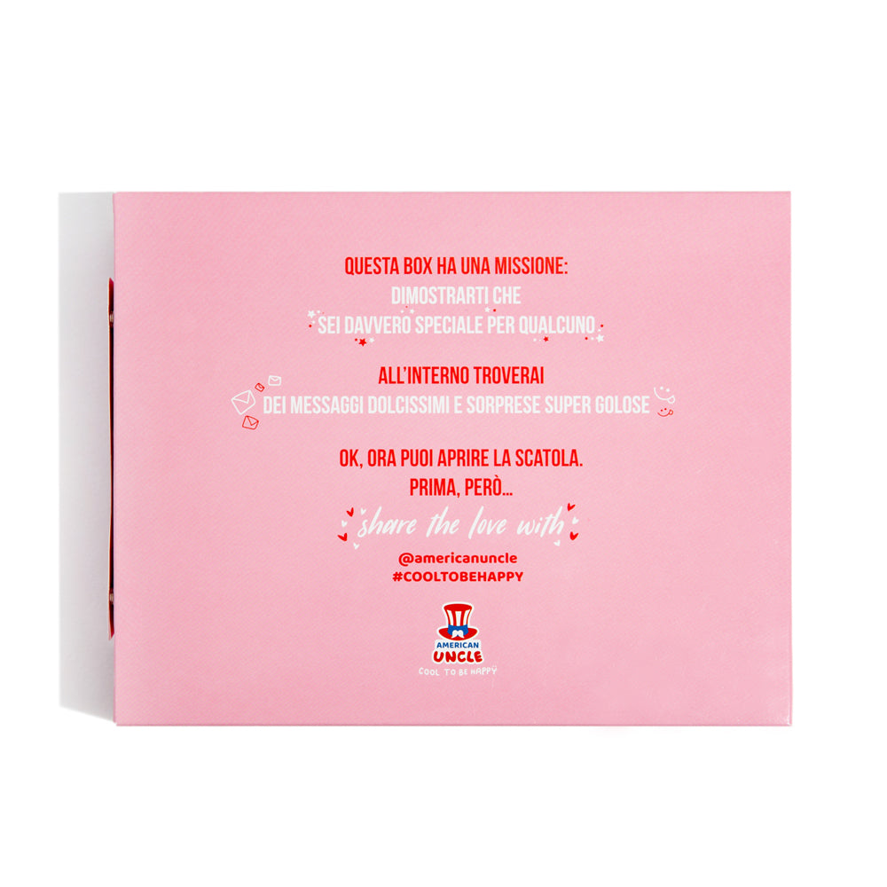 Love Bites Box, paquete de 12 cajitas de chocolates y caramelos 
