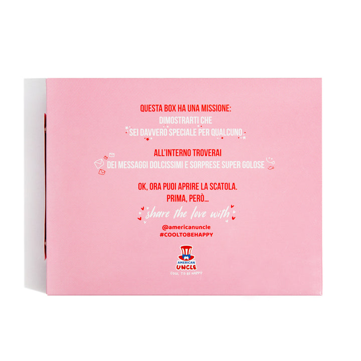 Love Bites Box, paquete de 12 cajitas de chocolates y caramelos 