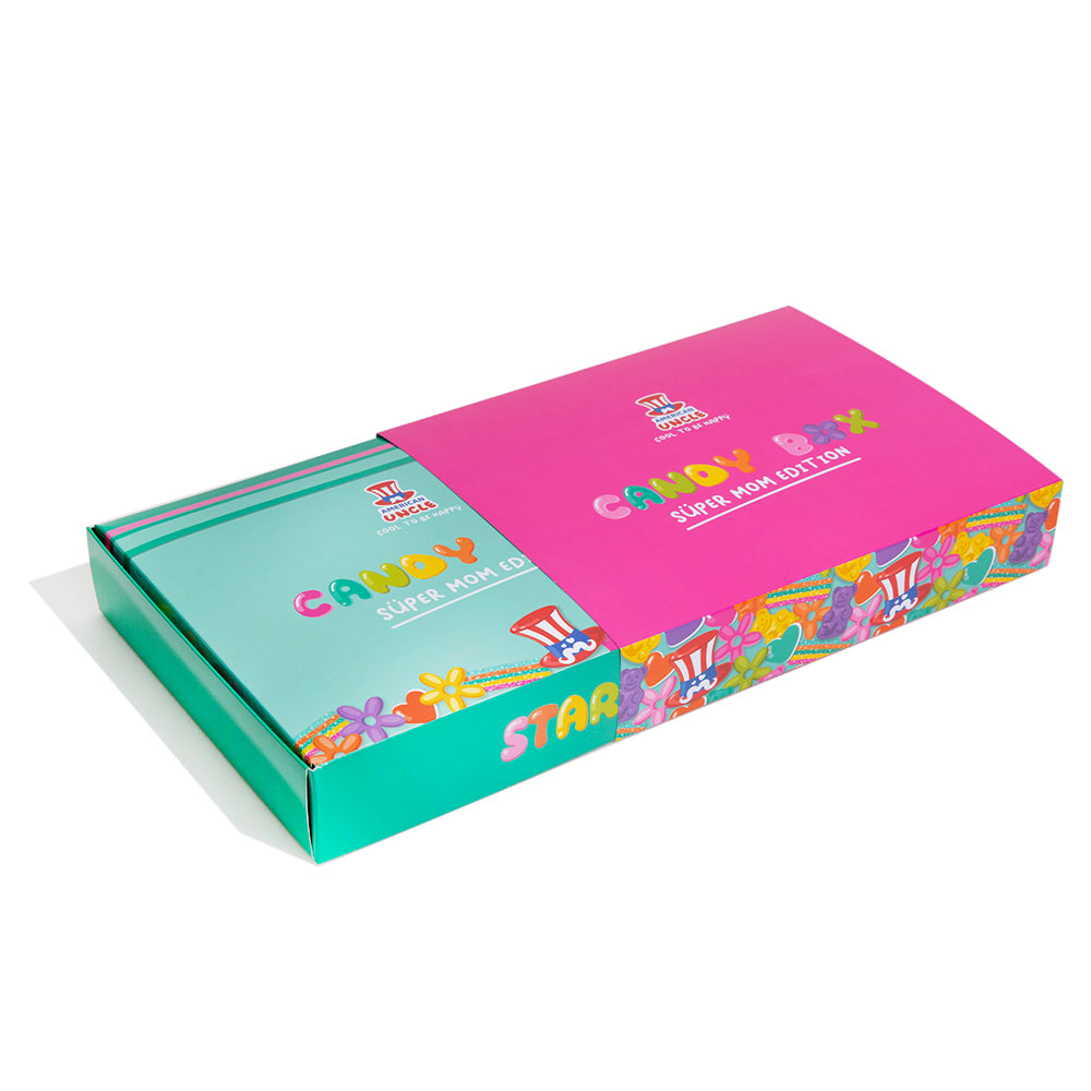 Candy Box - Super Mom Edition de 1kg de sorpresa + Regalo para Mamá Box 