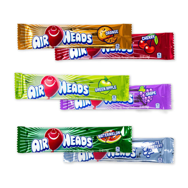 Airheads 6 confezioni vario gusto, caramelle alla frutta in vari gusti (1954205958241)