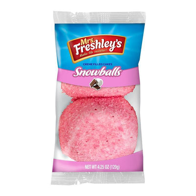 Mrs. Freshley's Snowballs, semisfere al cocco da 120g (1954235154529)