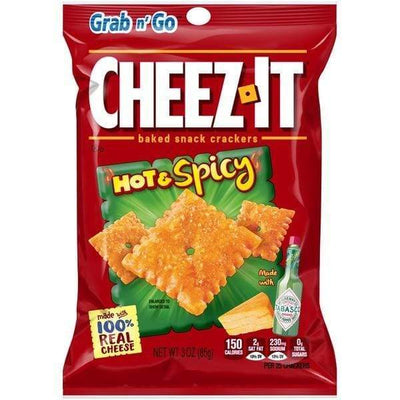 Cheez-It Hot and Spicy, cracker piccanti al formaggio da 85g (1954208972897)