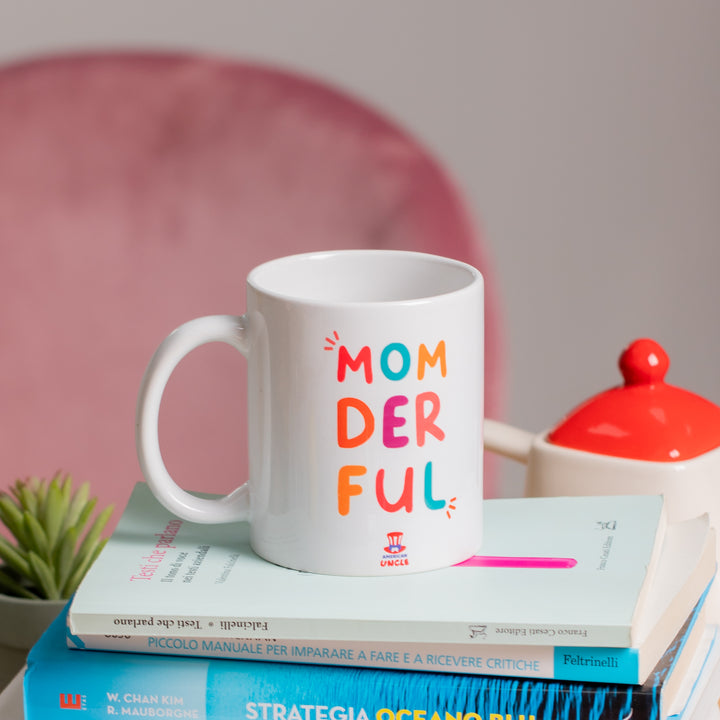 Taza Momderful, idea de regalo para mamá de 350ml 