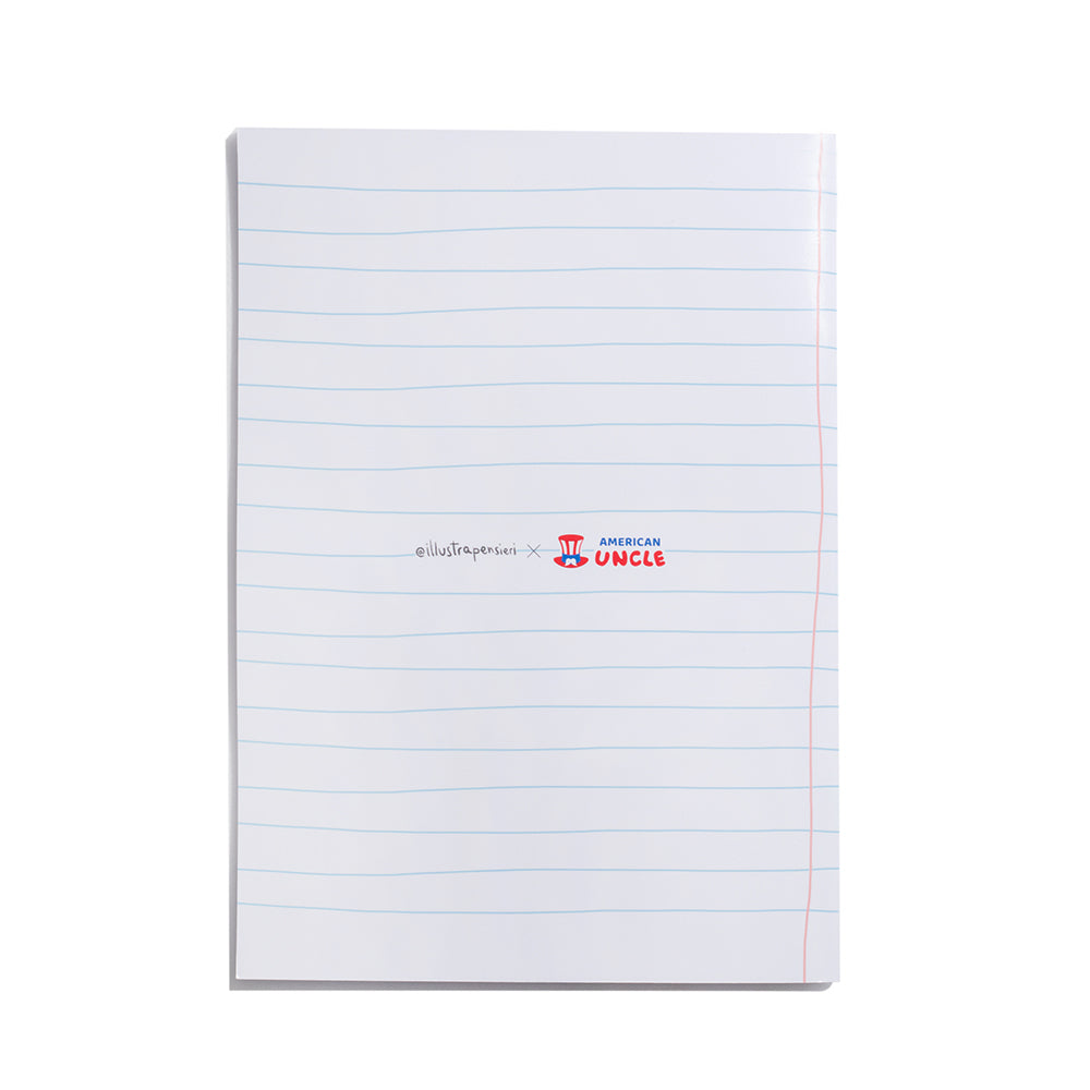 Cuaderno A4 Cool to be Happy a rayas 
