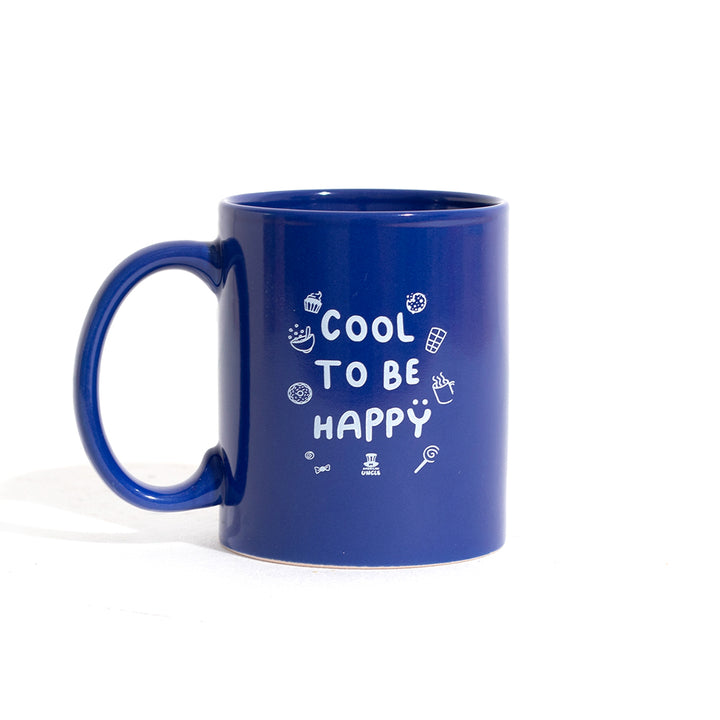 Mug Cool to be Happy, taza original de cerámica, idea de regalo 