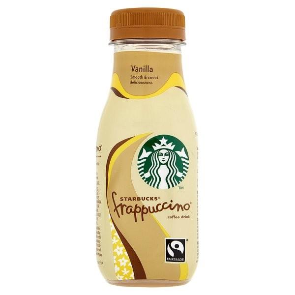Starbucks Frappuccino Vanilla, bevanda a caffè e vaniglia da 250 ml (1954211135585)