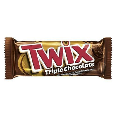Twix Triple Chocolate, barretta al triplo strato di cioccolato da 40g (1954212511841)
