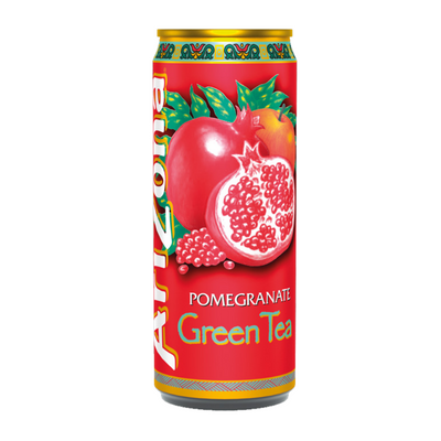 Arizona Green Tea Pomegranate, te' verde al melograno da 330ml (4516981276769)