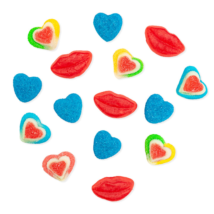 Candy mix - Edición Love, paquete de 250g de caramelos gomosos 