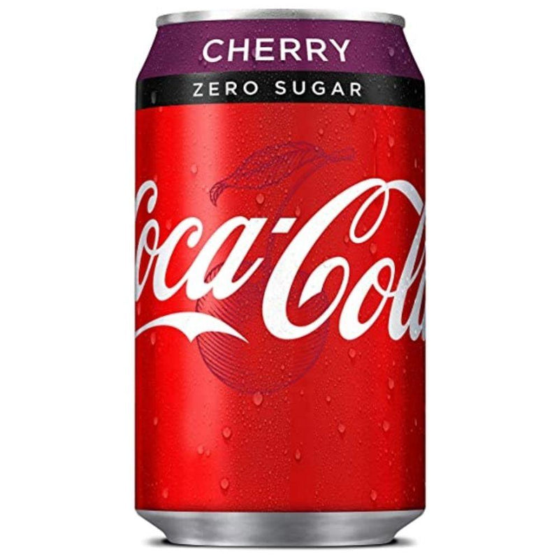 Coca Cola Cherry Zero UK 330ml