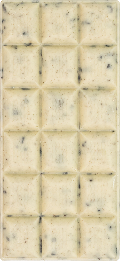 ChocoLetter Cookies & Cream, tableta de chocolate blanco artesanal con trozos de galleta de 100g 