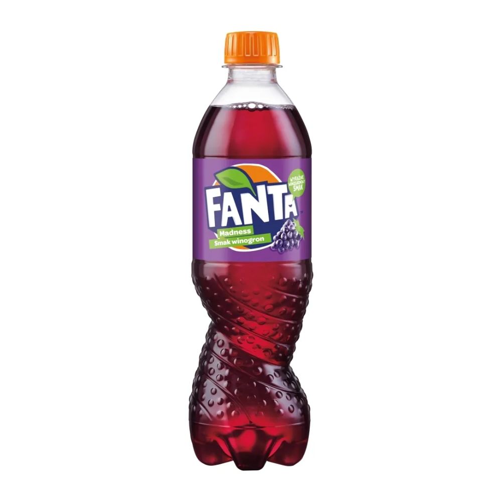 Fanta Madness, bebida de uva de 500ml 