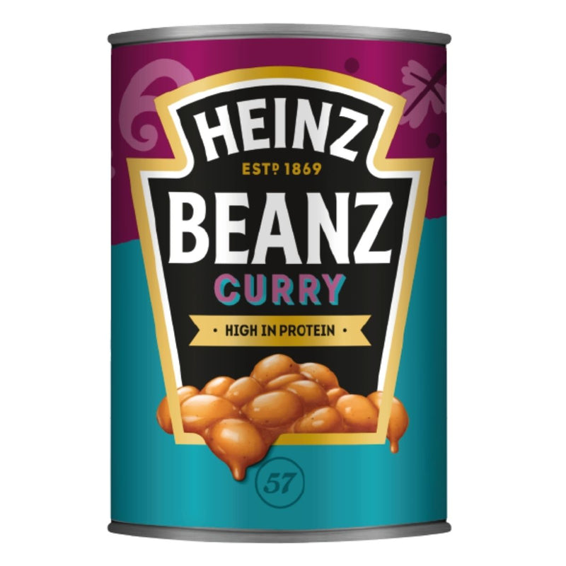 Heinz Beanz Curry, frijoles al curry de 390g