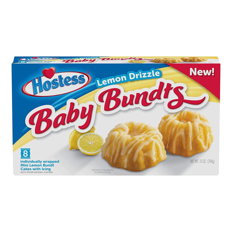 Hostess Baby Bundts Lemon Drizzle 284g