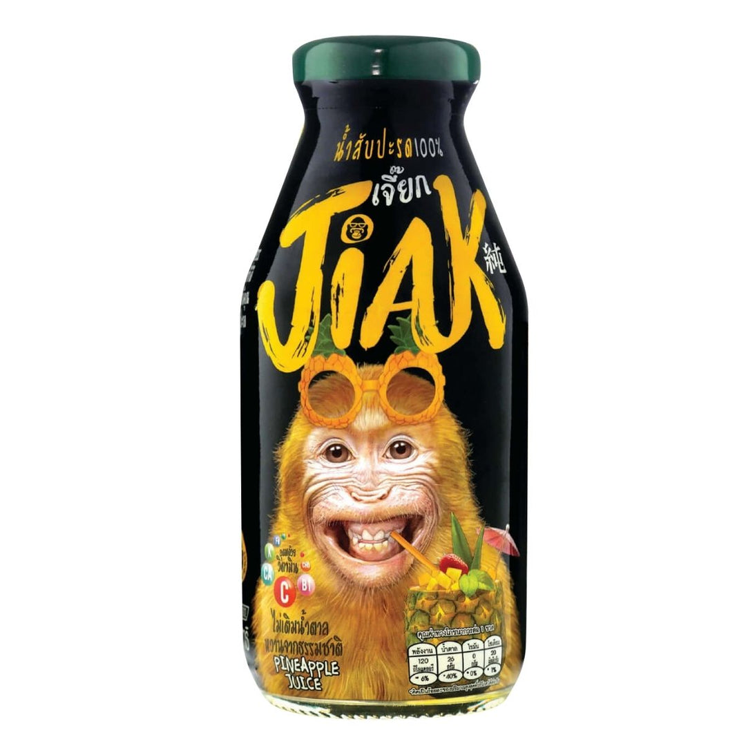 Jiak Pineapple Juice, jugo de piña de 280ml 
