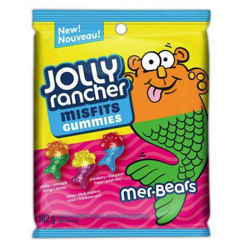 Jolly Rancher Misfits gummies Mer-Bears 182g