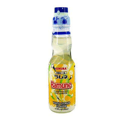 Kimura Ramune Yuzu Citrus Flavor 200ml