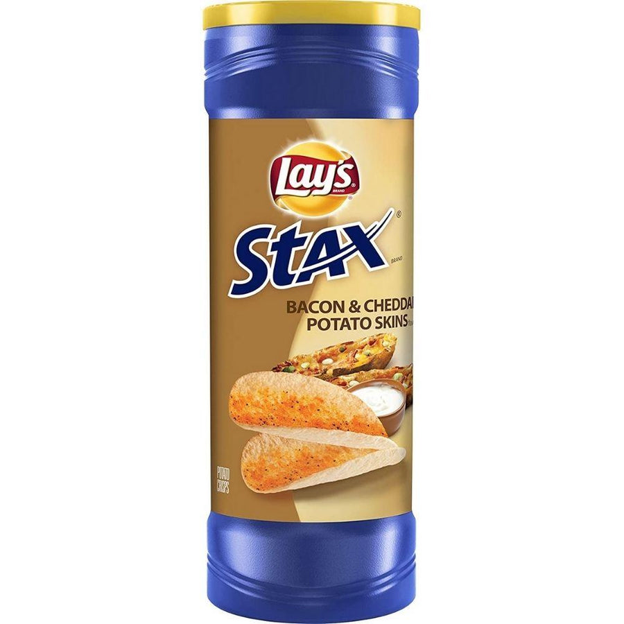 Lay's Stax Bacon and Cheddar Potato Skins