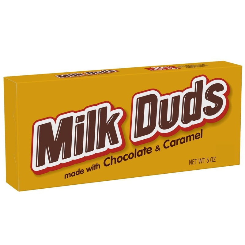 Milk Duds with Chocolate and Caramel