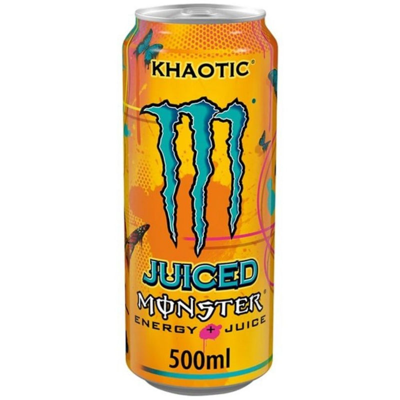 Producto (Monster no para colección, dañado) Monster Khaotic, bebida energética de naranja de 500ml
