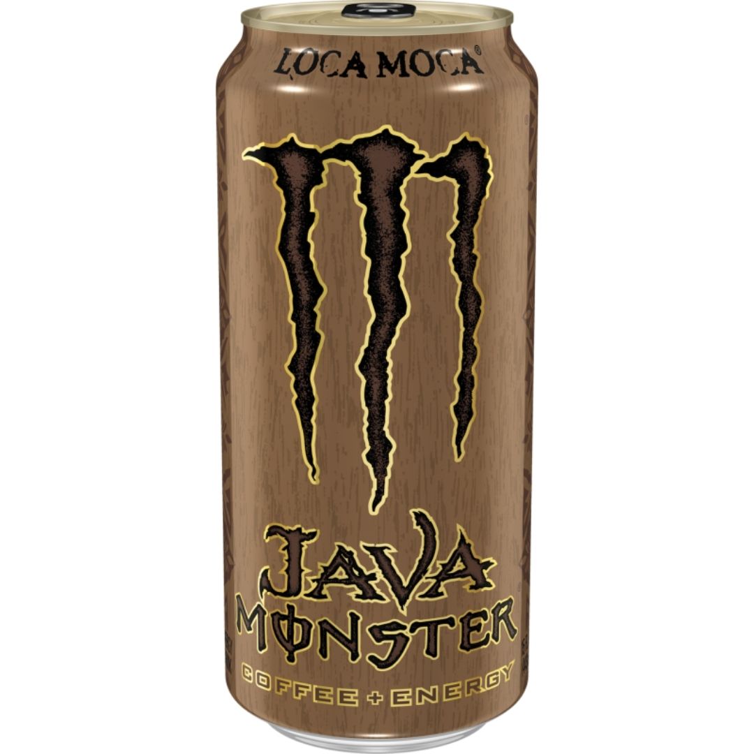 Monster Loca Moca, energy drink al café de 443ml | DAÑADA 