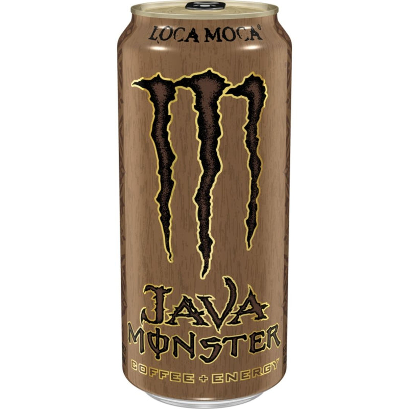 Monster Loca Moca, bebida energética de café de 443ml | DAÑADA